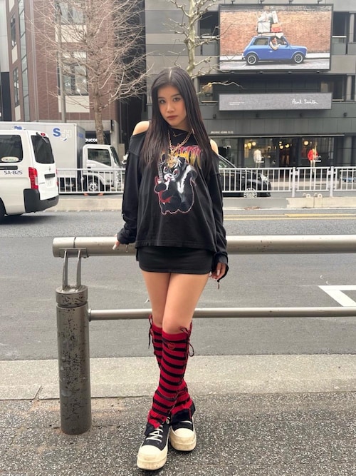 HYSTERIC GLAMOUR（ヒステリックグラマー） スカート FIRE HYSTERIC