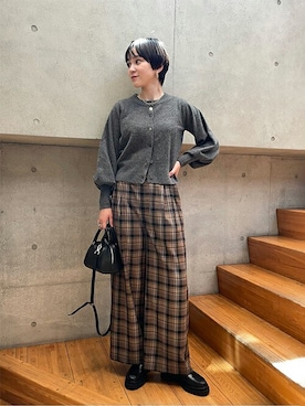 「JOURNAL STANDARD SELECT（ジャーナルスタンダードセレクト）のアイテム」を使った、TOYAMAさん（レディース・165cm）の秋コーディネート
