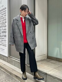 ジャーナルスタンダード　スーパー140ビーバーテーラーコート　36 身長別| 大人気！スーパー140シリーズサイズガイド｜JOURNAL