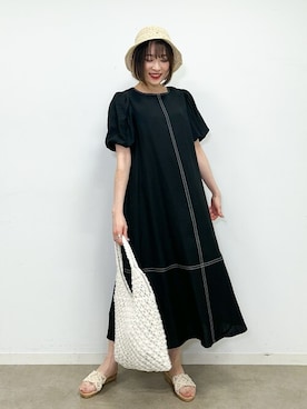 chikaさん（レディース・160cm）の春コーディネート