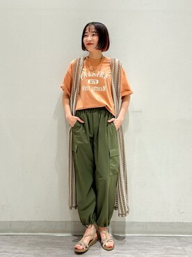 chikaさん（レディース・160cm）の春コーディネート