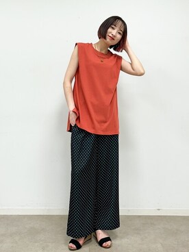 chikaさん（レディース・160cm）の春コーディネート