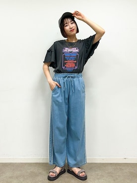 chikaさん（レディース・160cm）の春コーディネート