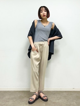 chikaさん(レディース・160cm)の春コーディネート