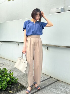 chikaさん（レディース・160cm）の夏コーディネート