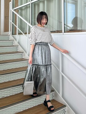 chikaさん(レディース・160cm)の夏コーディネート