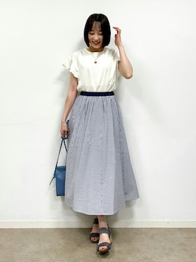 chikaさん(レディース・160cm)の夏コーディネート