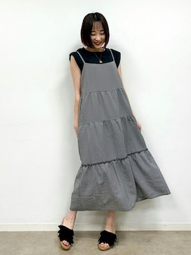 chikaさん（レディース・160cm）の夏コーディネート