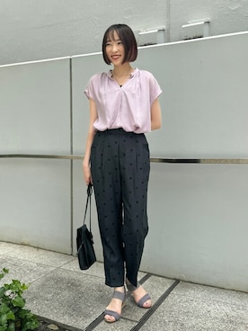 chikaさん（レディース・160cm）の夏コーディネート