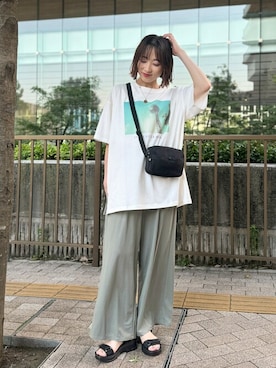 chikaさん（レディース・160cm）の夏コーディネート