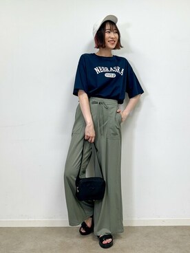 chikaさん（レディース・160cm）の夏コーディネート