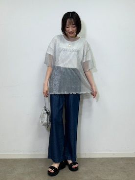 chikaさん（レディース・160cm）の夏コーディネート