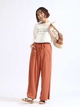 chikaさん（レディース・160cm）の夏コーディネート