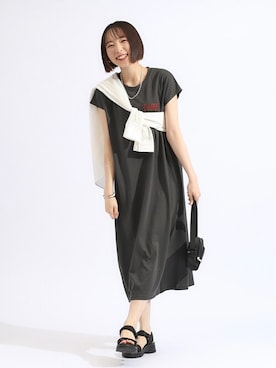 chikaさん（レディース・160cm）の夏コーディネート