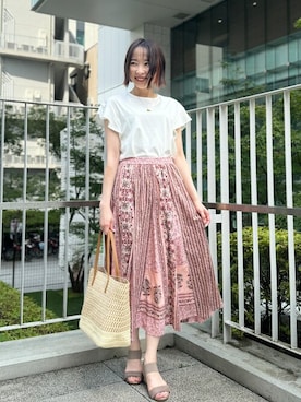 chikaさん（レディース・160cm）の夏コーディネート