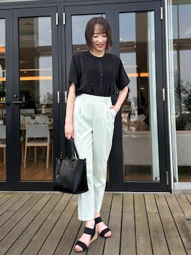 chikaさん（レディース・160cm）の夏コーディネート