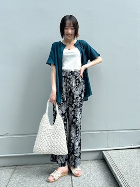 chikaさん（レディース・160cm）の夏コーディネート