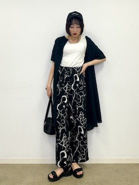 chikaさん（レディース・160cm）の夏コーディネート