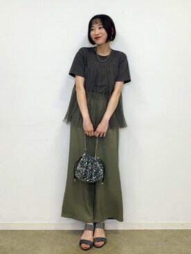 chikaさん(レディース・160cm)の夏コーディネート
