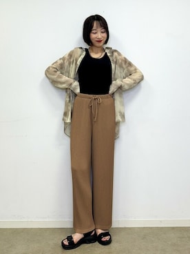 chikaさん（レディース・160cm）の夏コーディネート