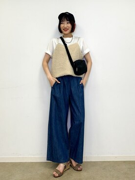 chikaさん（レディース・160cm）の夏コーディネート