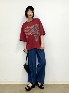 chikaさん（レディース・160cm）の夏コーディネート