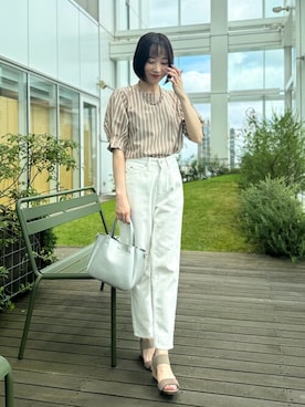 chikaさん（レディース・160cm）の夏コーディネート