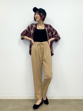 chikaさん（レディース・160cm）の秋コーディネート
