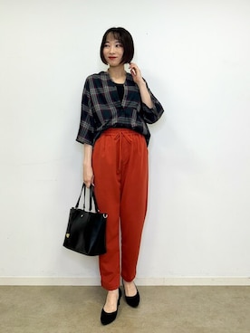 chikaさん（レディース・160cm）の秋コーディネート