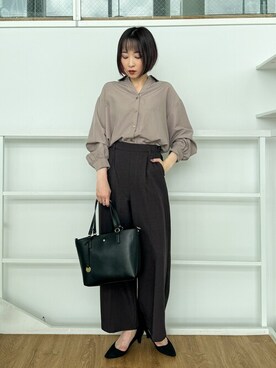 chikaさん（レディース・160cm）の秋コーディネート