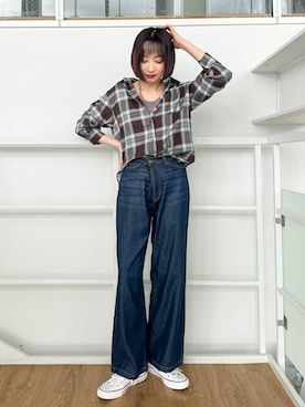 chikaさん（レディース・160cm）の秋コーディネート