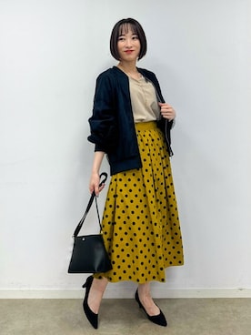 chikaさん（レディース・160cm）の秋コーディネート