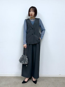 chikaさん（レディース・160cm）の秋コーディネート