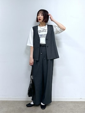 chikaさん（レディース・160cm）の秋コーディネート