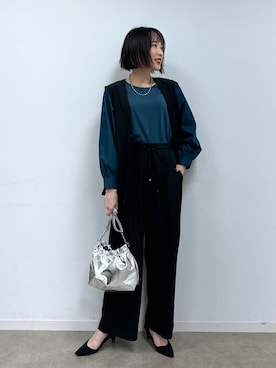 chikaさん（レディース・160cm）の秋コーディネート