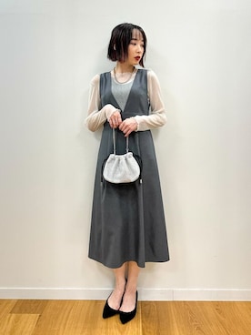 chikaさん（レディース・160cm）の秋コーディネート