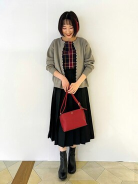 chikaさん（レディース・160cm）の秋コーディネート