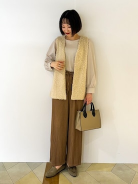 chikaさん（レディース・160cm）の秋コーディネート