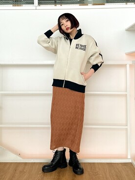 chikaさん(レディース・160cm)の秋コーディネート