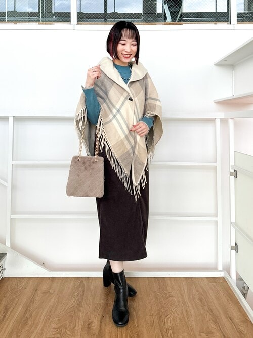 セール】【リバーシブル】柄アソート 衿ギャザーケープ（ストール