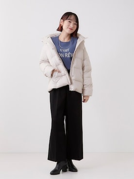 chikaさん（レディース・160cm）の冬コーディネート