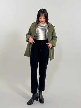 chikaさん（レディース・160cm）の冬コーディネート