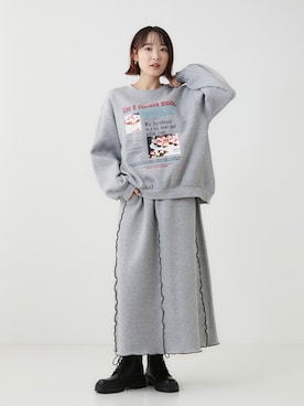 chikaさん（レディース・160cm）の冬コーディネート