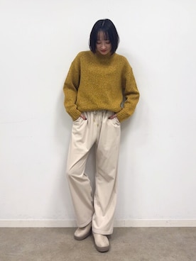 chikaさん（レディース・160cm）の冬コーディネート