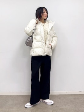 chikaさん（レディース・160cm）の冬コーディネート