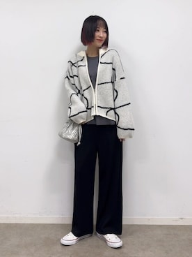 chikaさん(レディース・160cm)の冬コーディネート