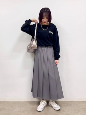 chikaさん（レディース・160cm）の春コーディネート