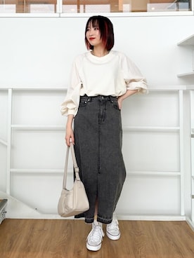 chikaさん（レディース・160cm）の春コーディネート