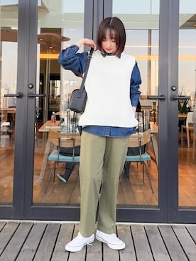 chikaさん(レディース・160cm)の春コーディネート