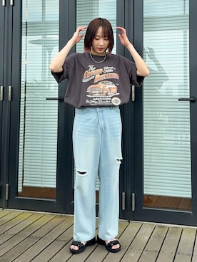 chikaさん（レディース・160cm）の春コーディネート